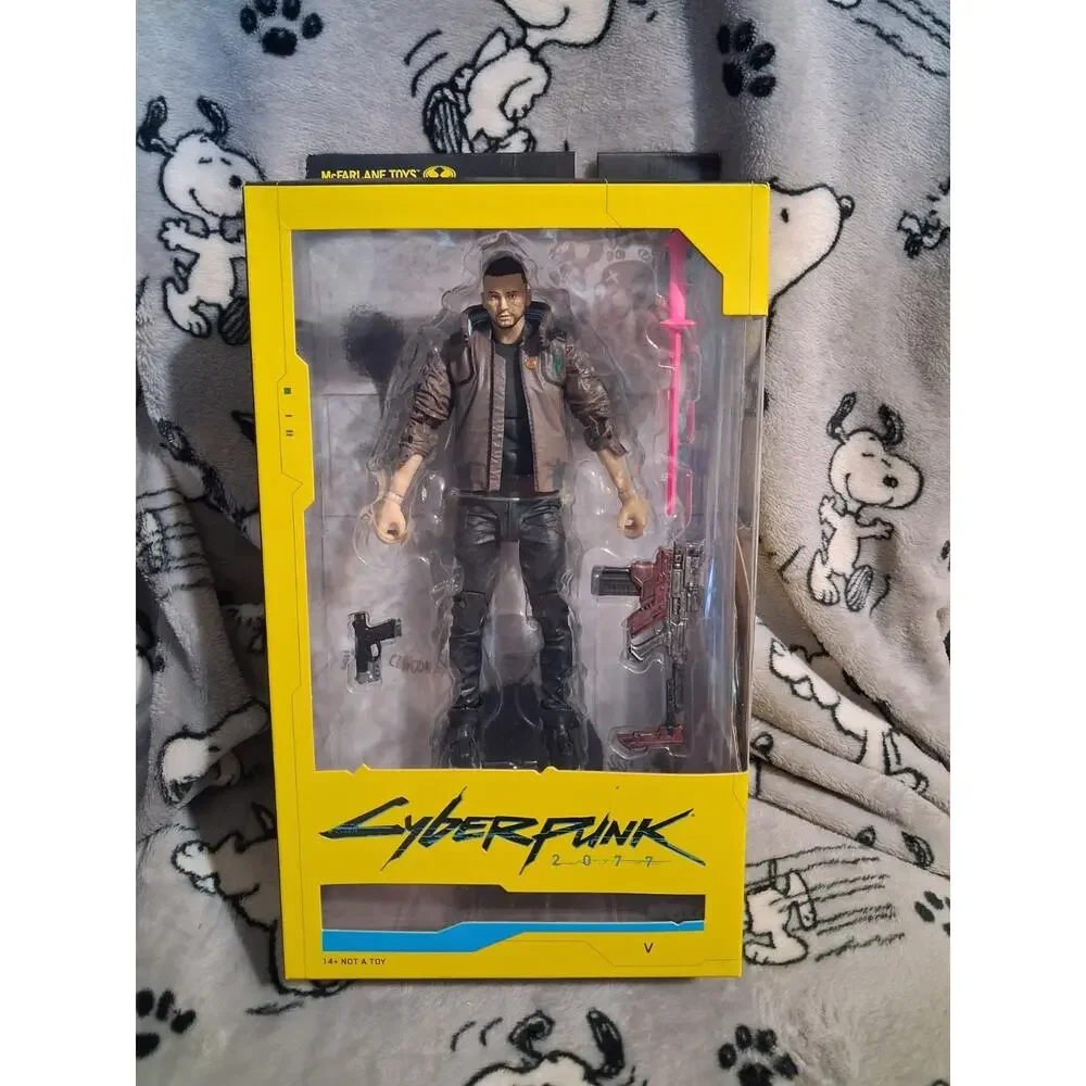NEW IN BOX McFarlane CYBERPUNK 2077 Action Figure Male V